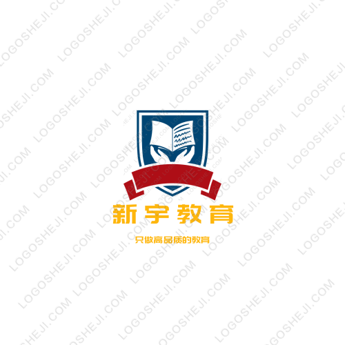 新宇教育logo設計