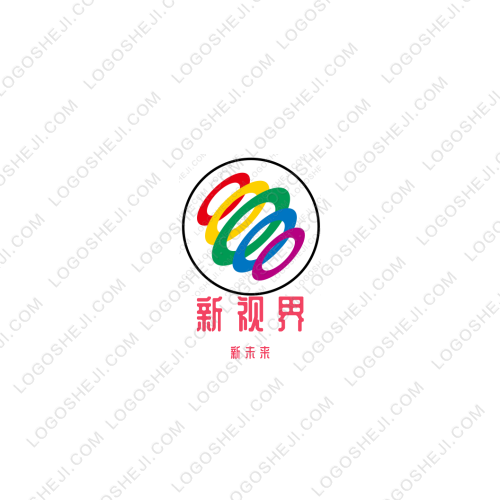 新視界logo設計