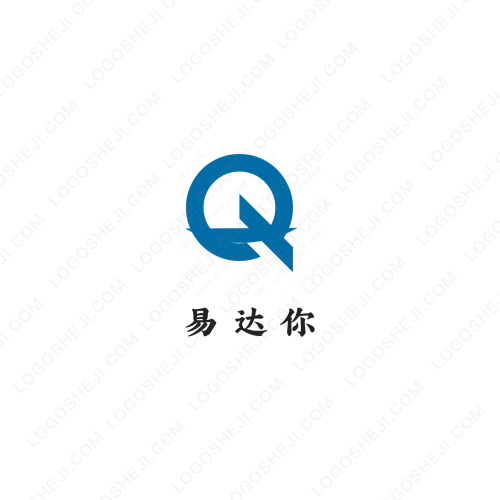 極簡幾何logo設計
