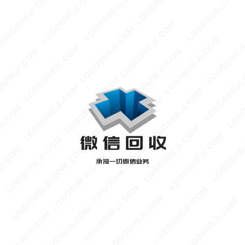 沃水環保logo設計
