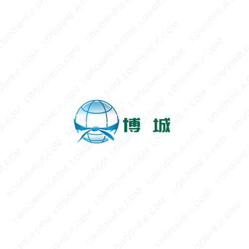 本色發藝logo設計