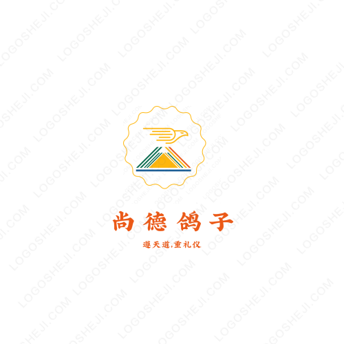 快樂至上logo設計