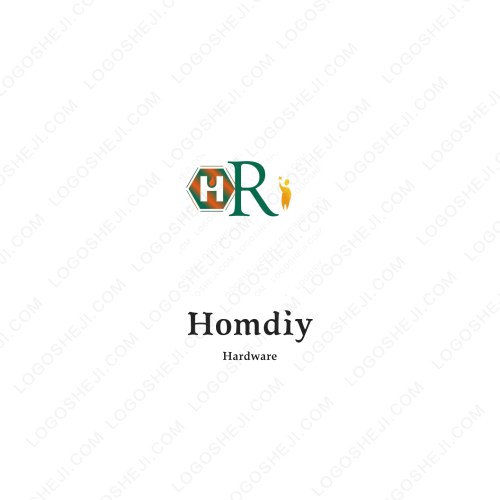 蒲公英足跡logo設計
