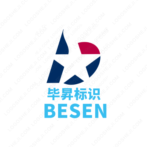 海城中校logo設計