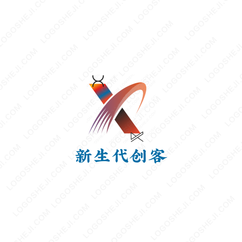 風翊工作室logo設計