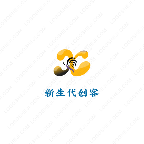 忠情三農 服務先鋒logo設計