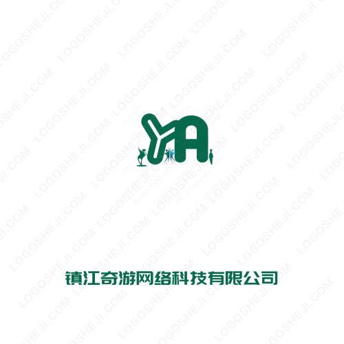 西移集體農場logo設計