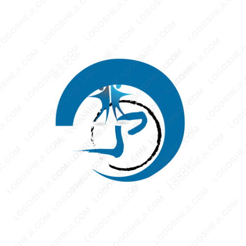 綠月實業logo設計