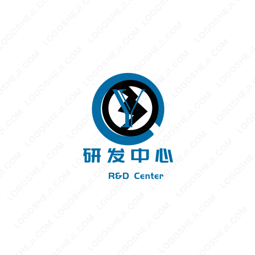 七彩蝴蝶logo設計