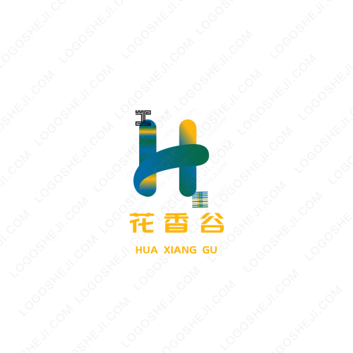 采蘭贈(zèng)芍logo設(shè)計(jì)