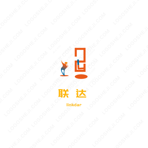 一龍FMlogo設計