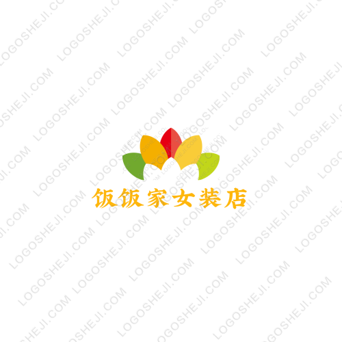 飯飯家女裝店logo設計