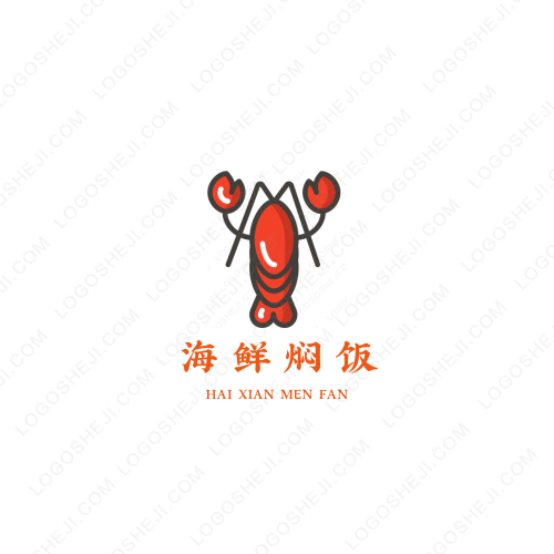 鹵香園logo設計
