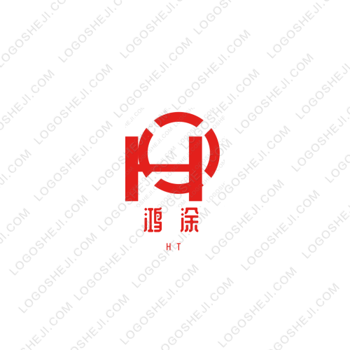 愛相伴心相隨logo設(shè)計
