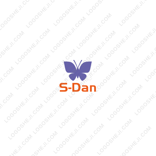 小橙子logo設計