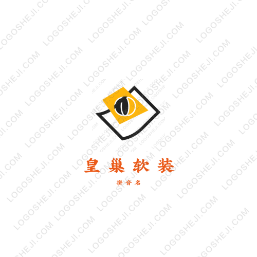 佳米家居logo設計