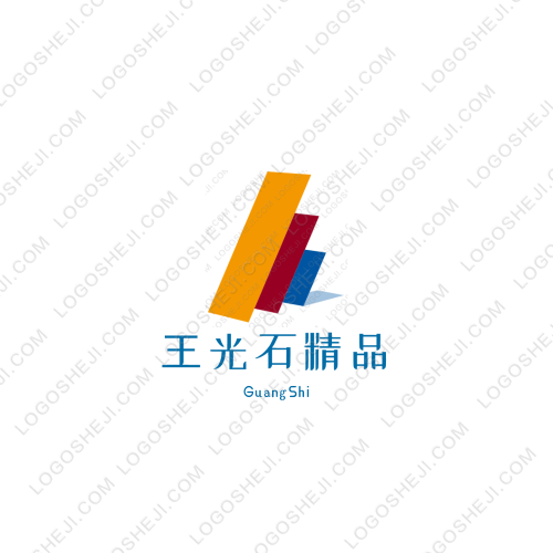 明盛裝飾logo設計