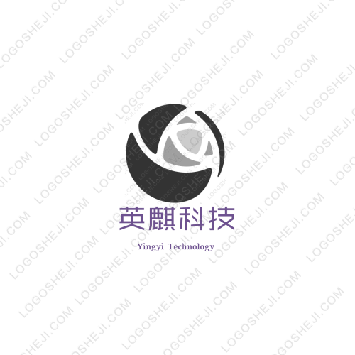 瞳趣千尋logo設計