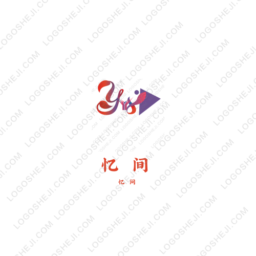 壯美錦色logo設計