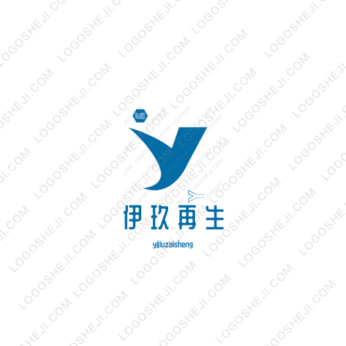 雙減logo設計