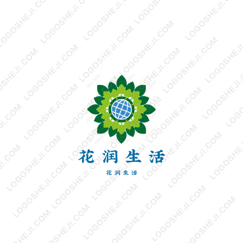 對半切logo設計