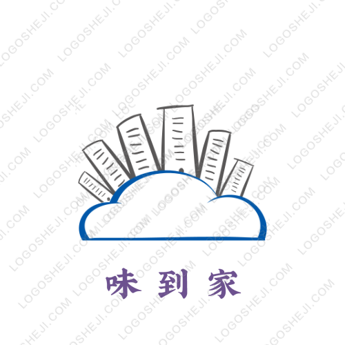 害羞的小白萊logo設計