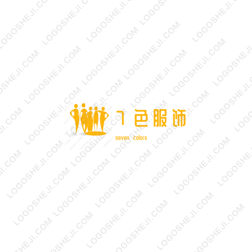 六樓頂端的男人logo設計