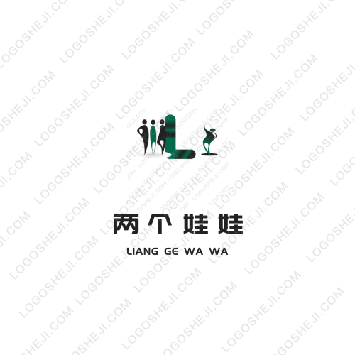 高聚生物logo設計