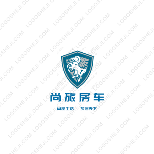 尚旅房車logo設計