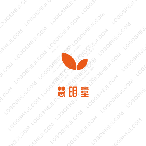 慧明堂logo設計