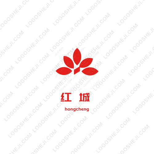 稻浪logo設計