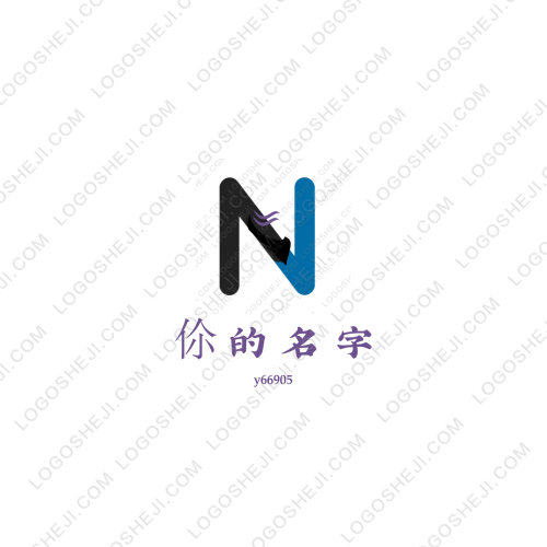 折口令數碼logo設計