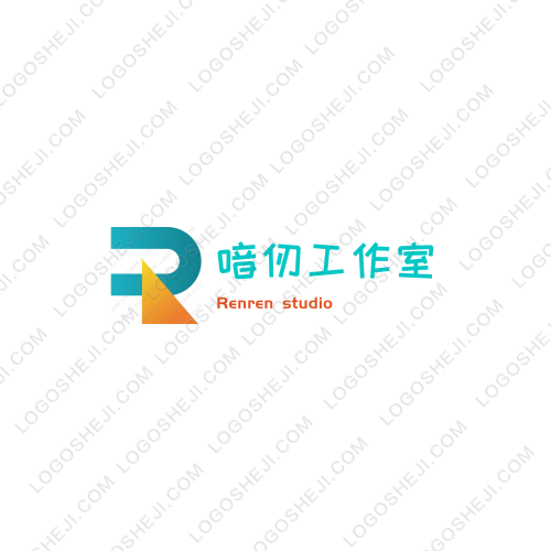 小黑購物TOPlogo設計