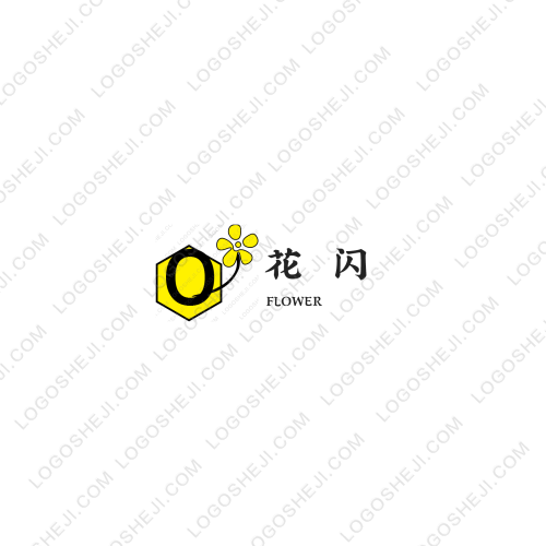 花閃logo設計