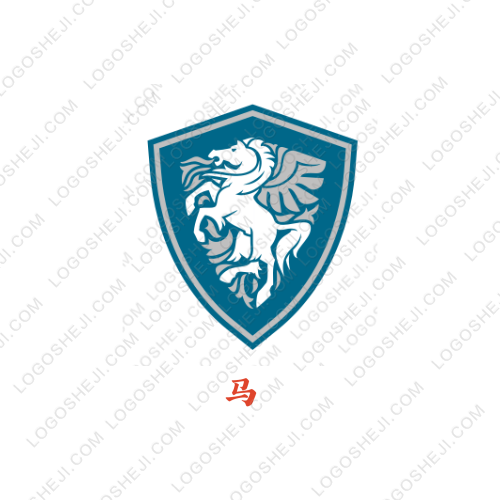 藍焰影視logo設計