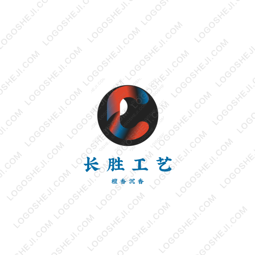 星辰大海logo設計