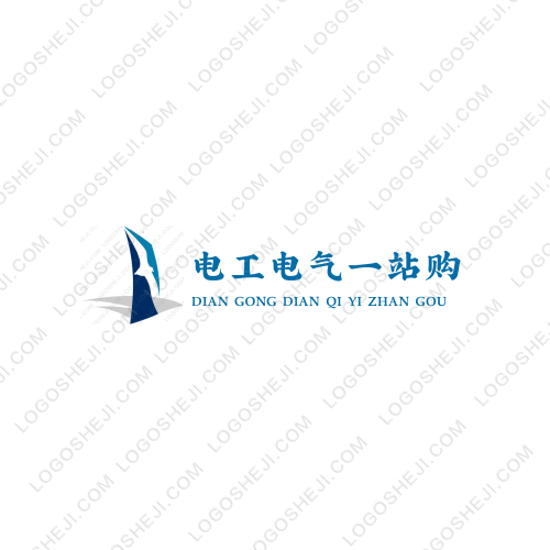 電工電氣一站購logo設(shè)計