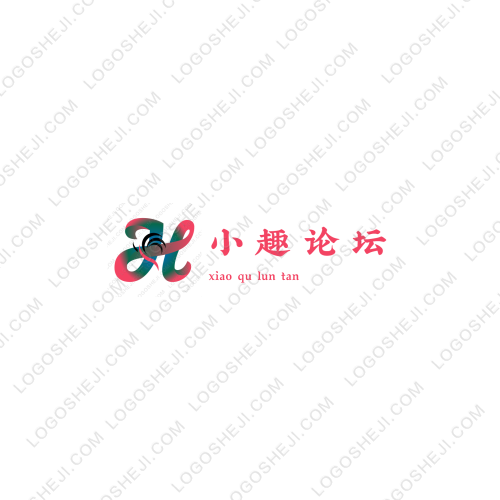 海城中校logo設計