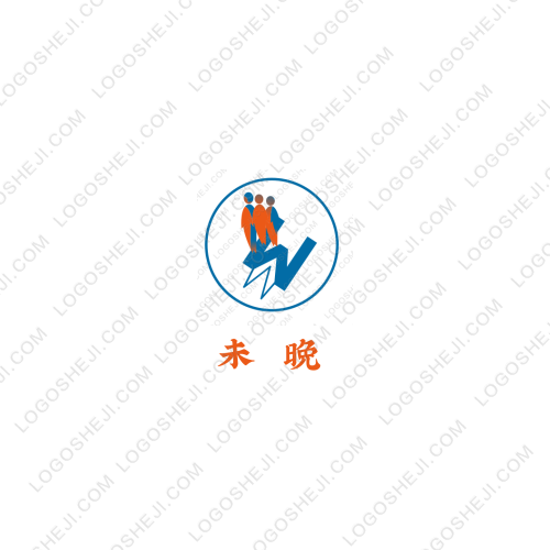 鑫算盤財稅服務logo設計