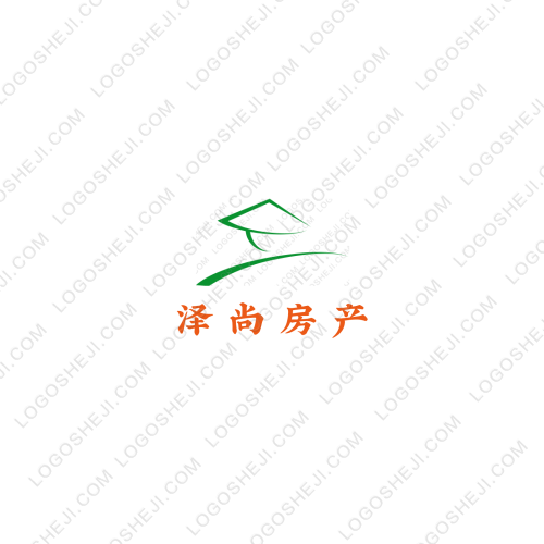 黨建領航 水潤石泉logo設計