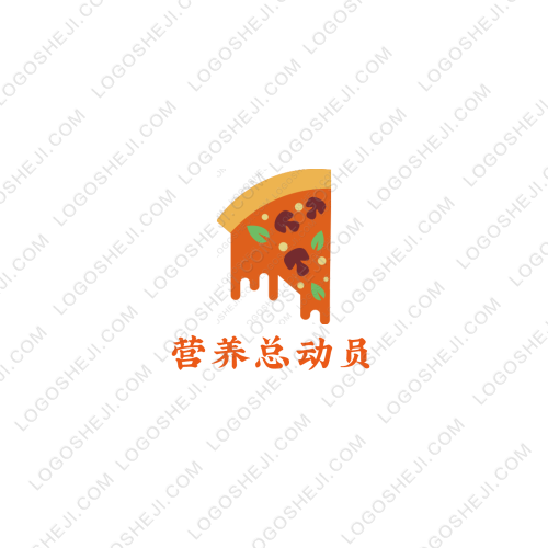 營養總動員logo設計