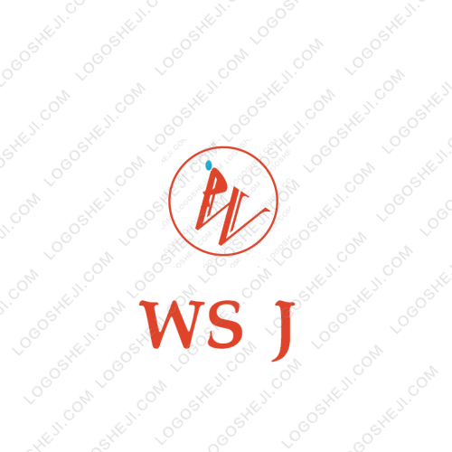 WSJlogo設計