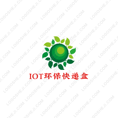 IOT環保快遞盒logo設計