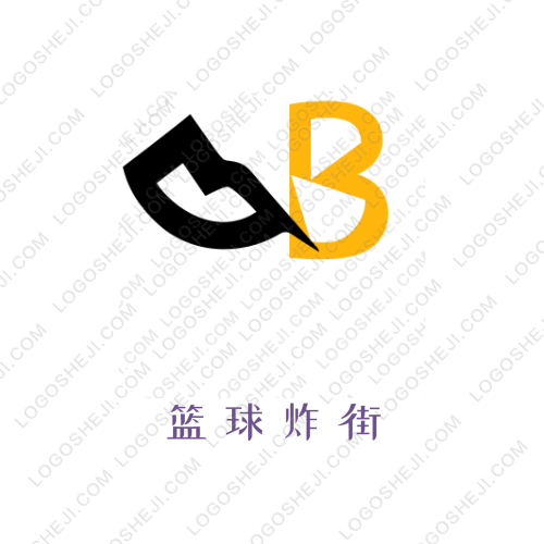 籃球炸街logo設計