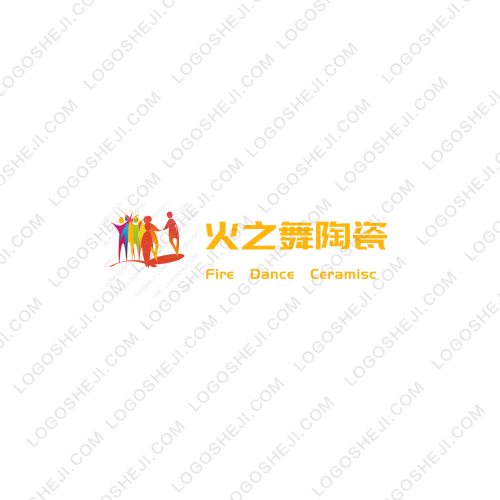 火之舞陶瓷logo設(shè)計