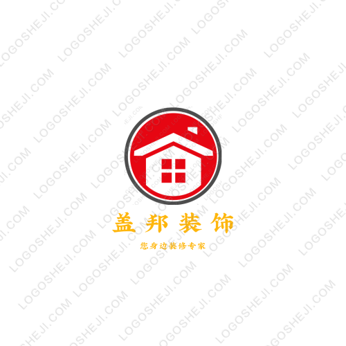 蓋邦裝飾logo設計
