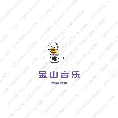 金山音樂logo設(shè)計(jì)