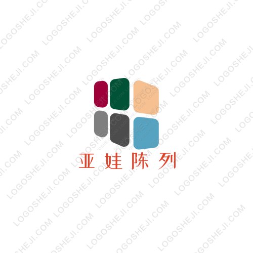 亞娃陳列logo設計