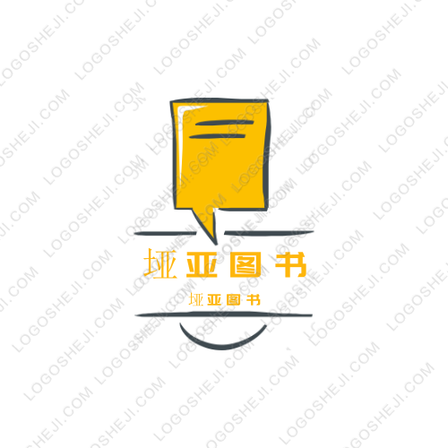 埡亞圖書logo設(shè)計(jì)