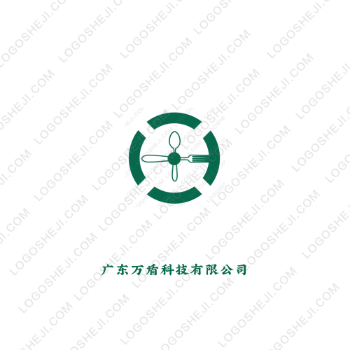 廣東萬盾科技有限公司logo設(shè)計(jì)